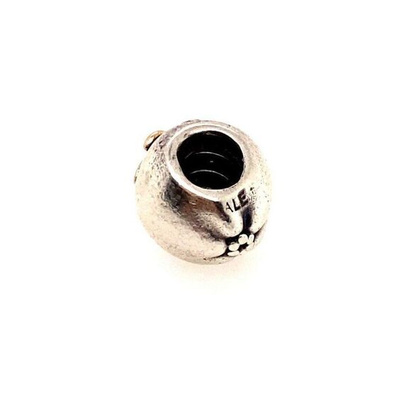 Pandora Two-Tone Apple Charm - Picture 3 of 6
